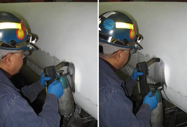 Wet Magnetic Particle Inspection MPI