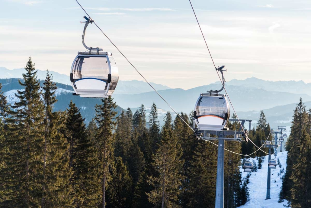 Gondolas that require wire rope inspections